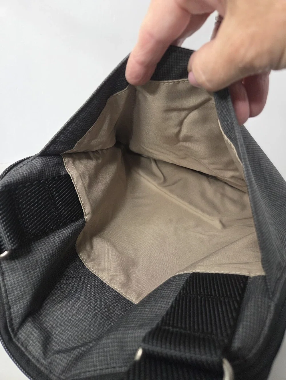 Tumi eastern zip top flap crossbody heather Grey Crossbody Messenger Bag for Men